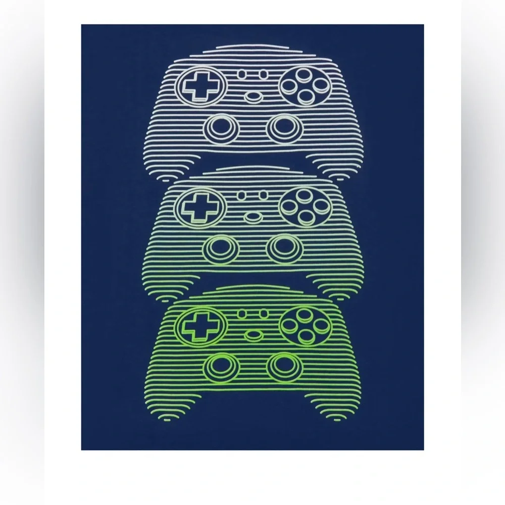The Children’s Place Boys Video Game Graphic Tee - Milky Way Size XL 14